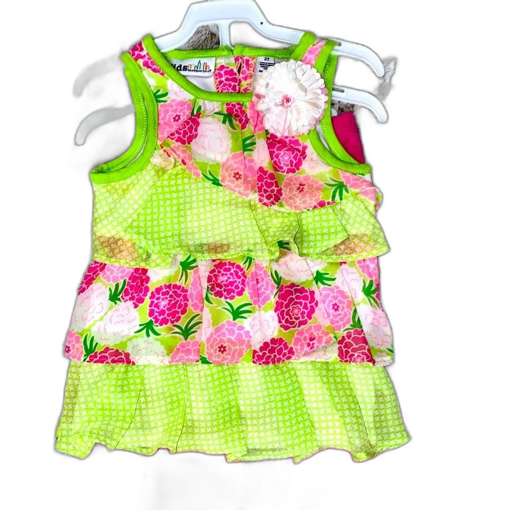 Kids Headquarters Floral Outfit SZ 2t NWT
